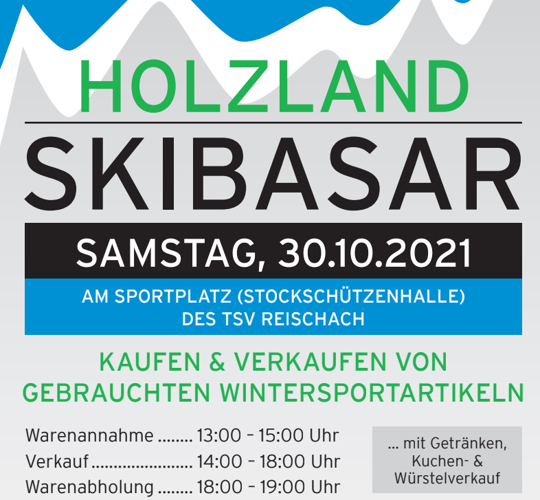 Holzland-Skibasar am 30.10.2021