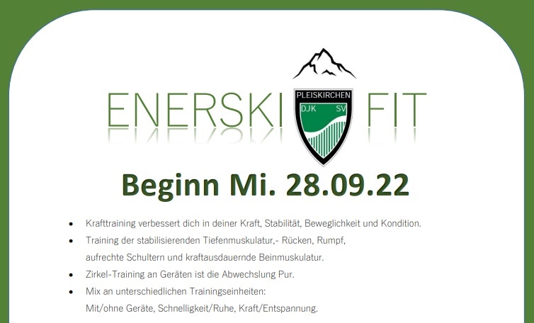 ENERSKI FIT startet am 28.09. - jetzt anmelden!