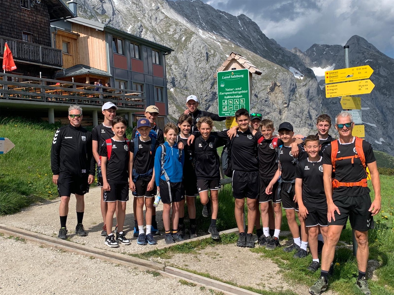 Perfekter Saisonabschluss der C-Jugend in den Berchtesgadener Alpen!